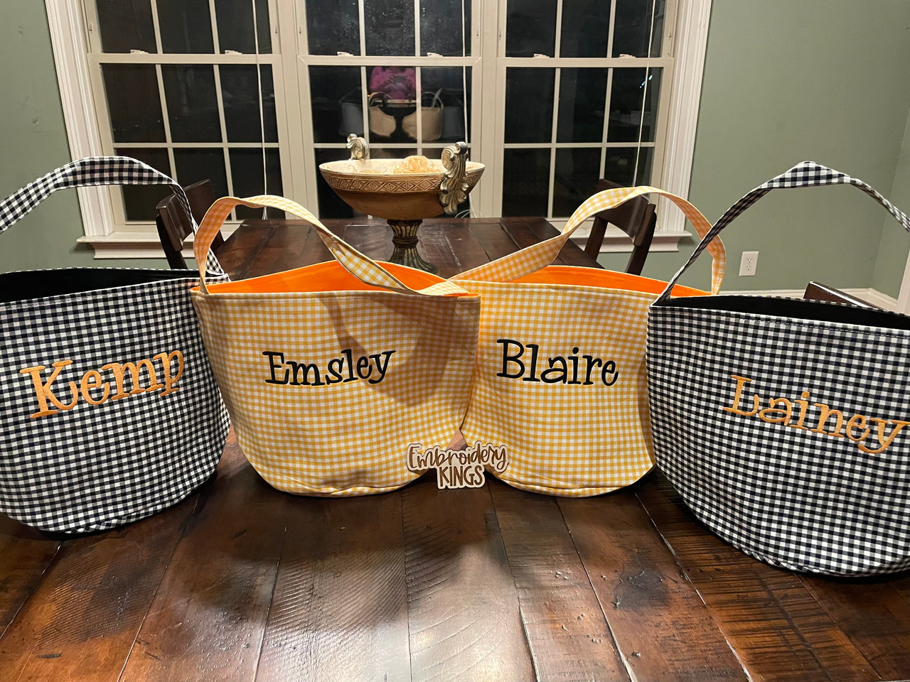 Personalized Halloween Bags