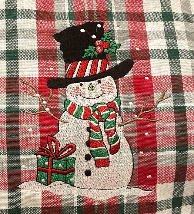 Christmas Cheer Embroidery